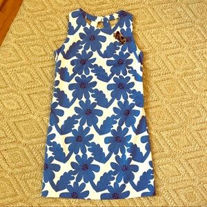 Blue and white Floral dress! Perfect for the 4th!!